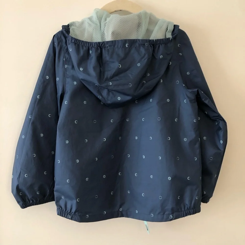 North Face Baby Moon Phase Blue Windbreaker Jacket 18-24 M